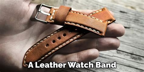 leather watch strap softening